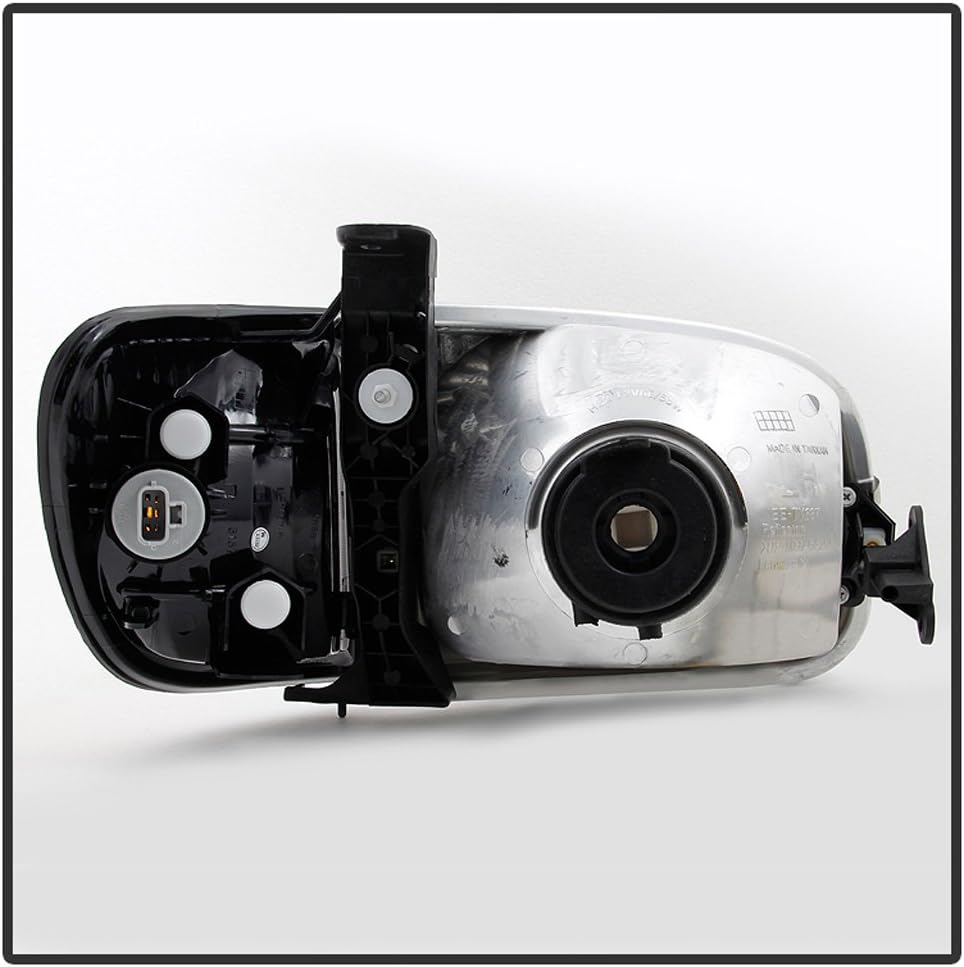 Blk Headlights Headlamp Driver + Passenger Side Z605