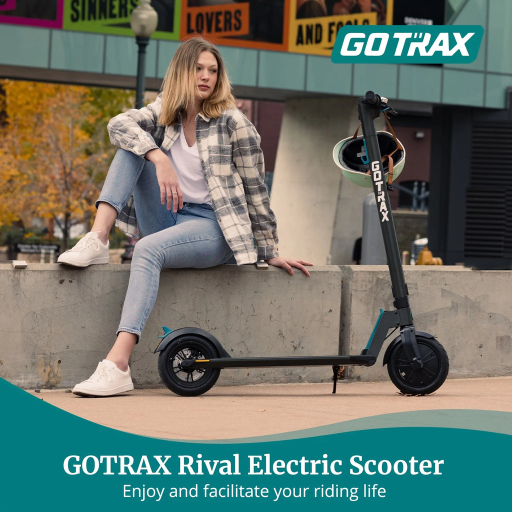 Charcoal Gray Foldable Electric Scooter R5938