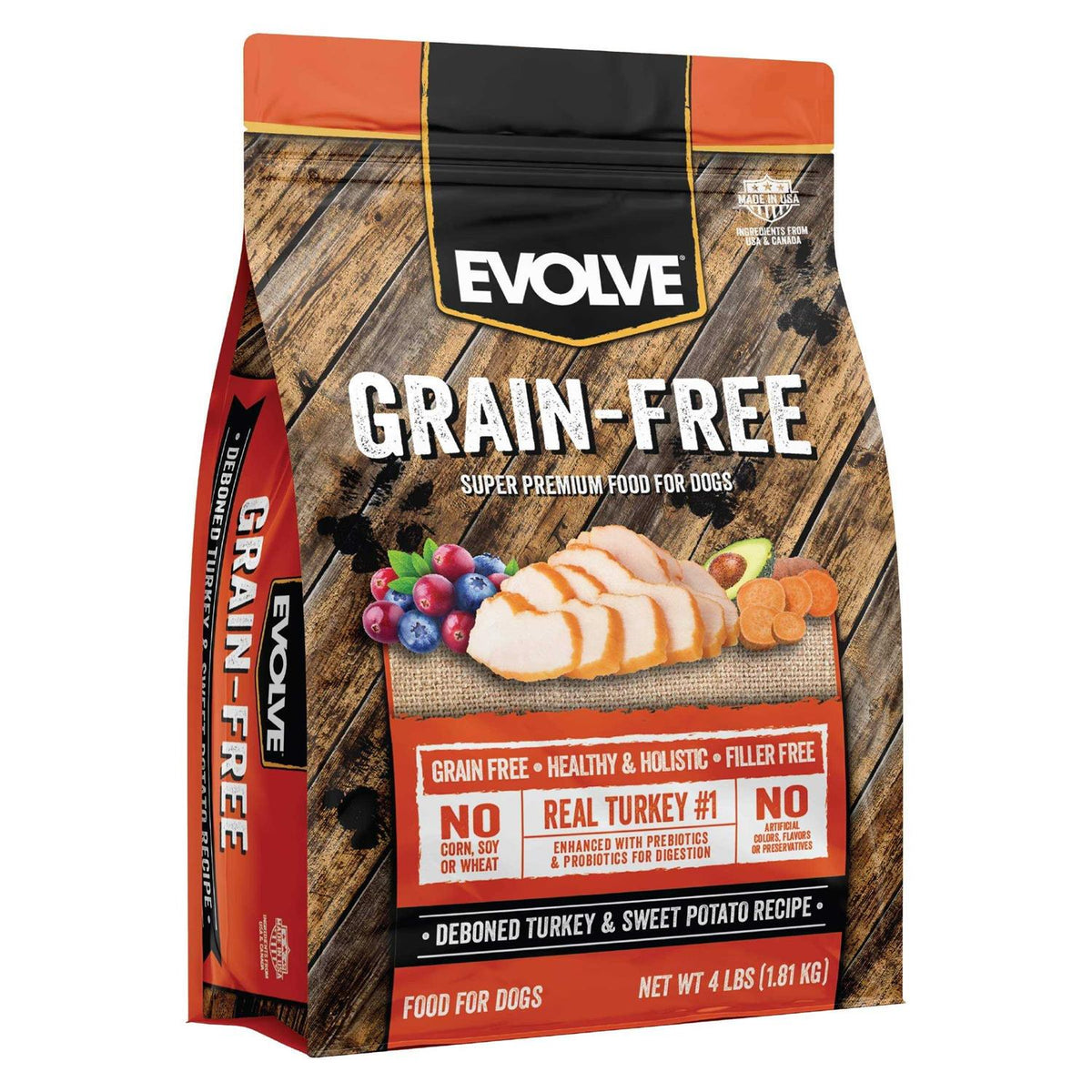 Grain Free Turkey and Sweet Potato Dog Food T388