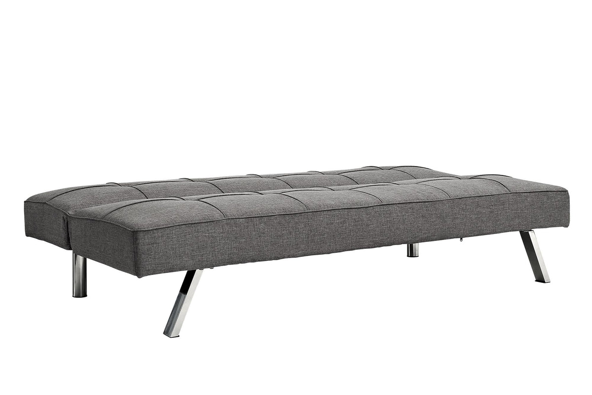 Metal Frame Stainless Leg Futon Sofa Bed C9080