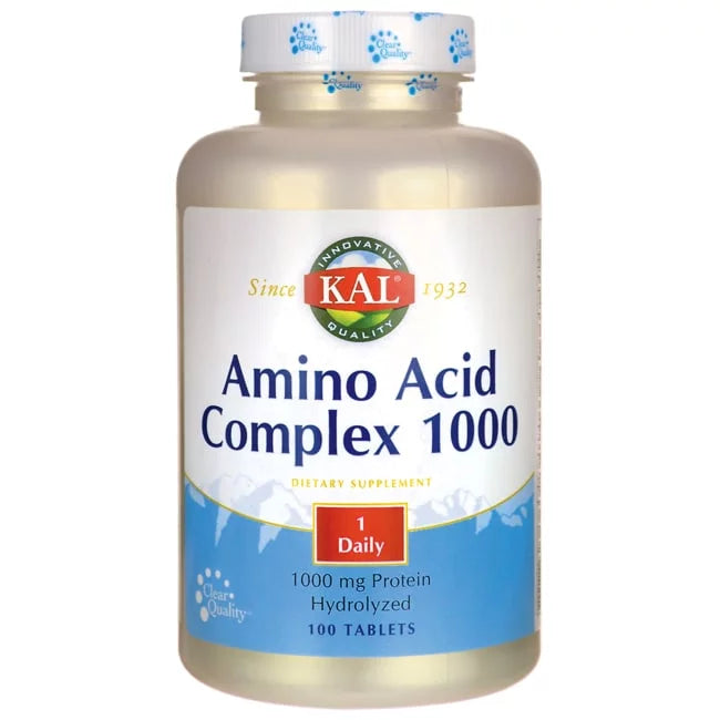 Amino Acid Complex Tablets 1000 mg 100 Count L359