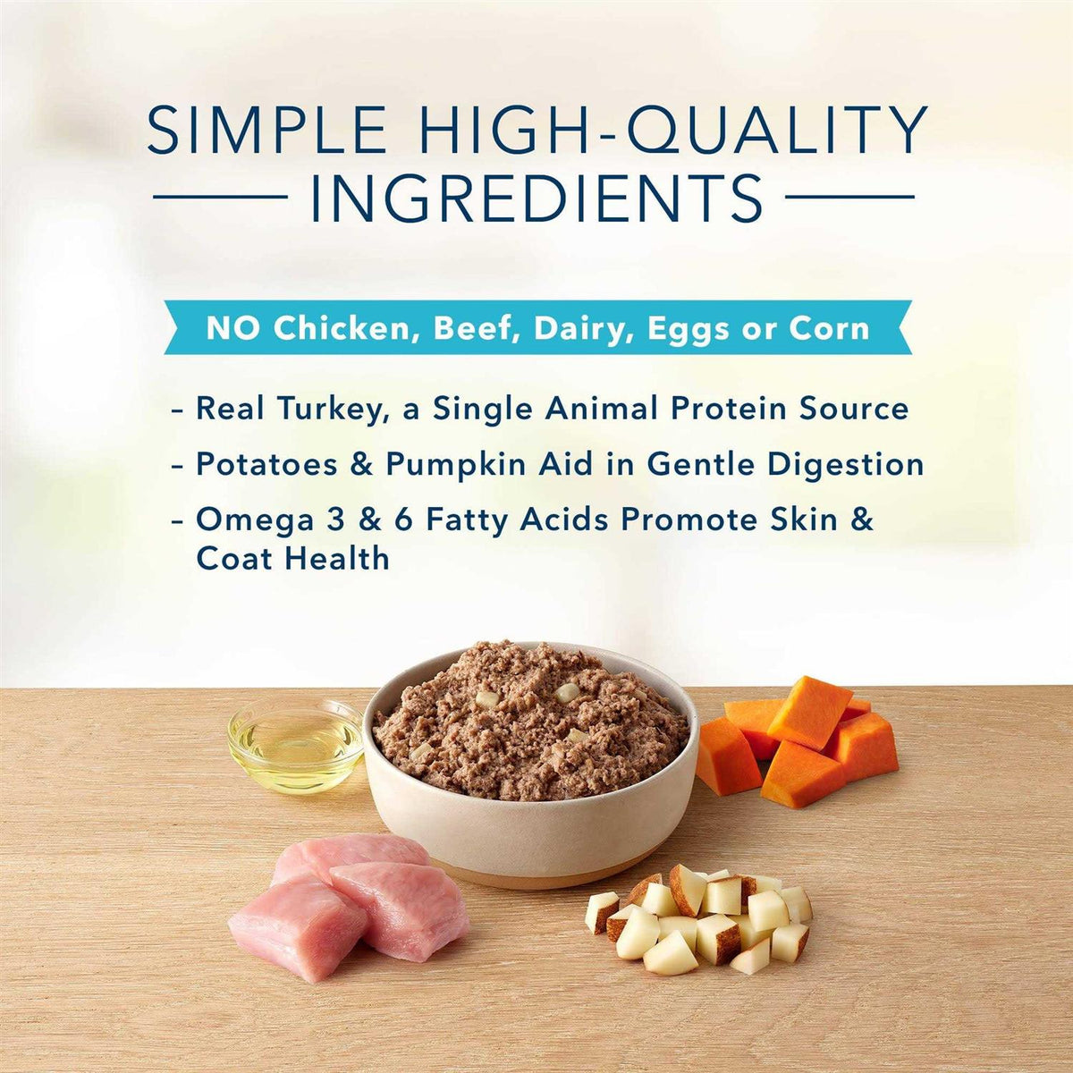 Grain Free Turkey & Potato Canned Dog Food K24140