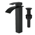 Brushed Nickel Waterfall Vessel Sink Faucet H908838