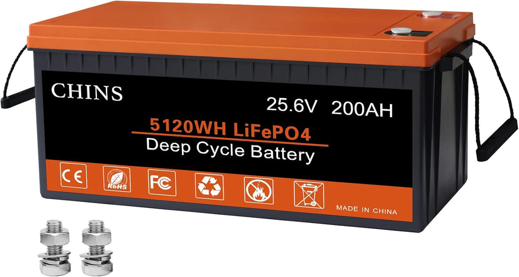12V 100AH LiFePO4 Lithium Battery with Built-in BMS X7487