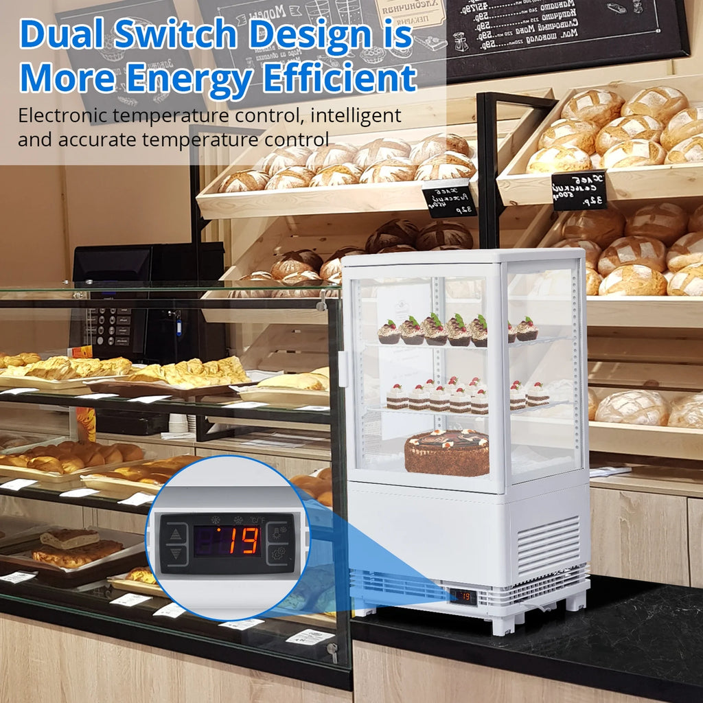 2.1 Cu.Ft Single Door Countertop Refrigerated Display Case D427045