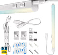 34 Inch LED Under Cabinet Light Kit, Plug in, Linkable, 3 Color Option, 12W, 1200 Lumens W658