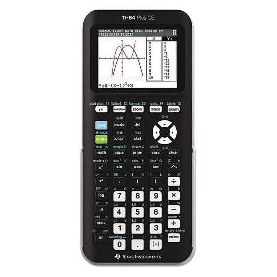 TI-84 Plus CE Graphing Calculator Black Z470