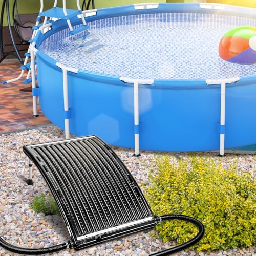 Solar Pool Heater with Thickened Panel 113x69 cm E606194