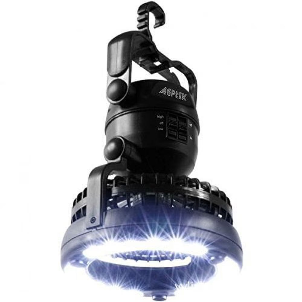 2-in-1 18 LED Camping Light Flashlight and Ceiling Fan H882507