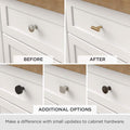 Burnished Antique Brass Drawer Knobs U44626