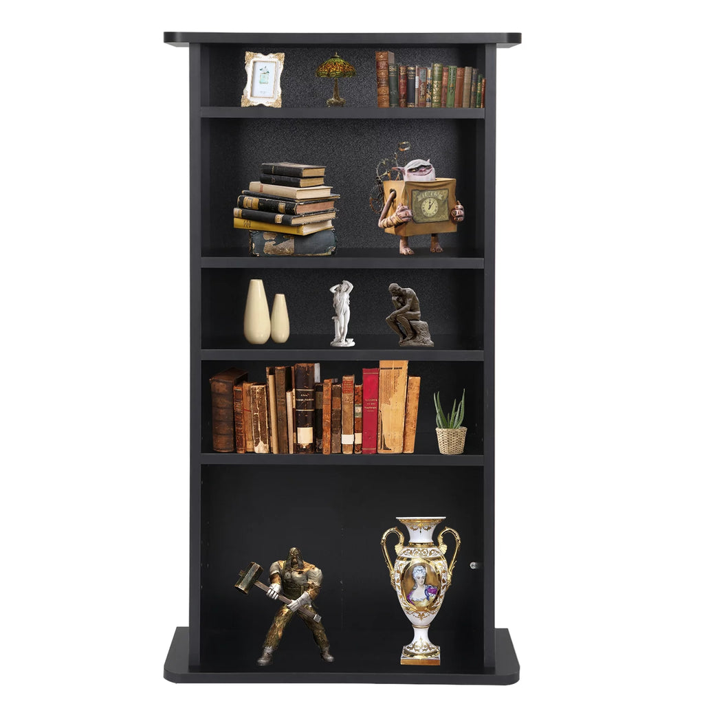 Black Multimedia Storage Cabinet C927681