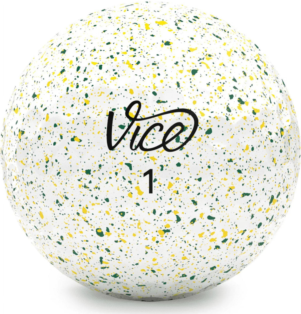 Yellow and Green Golf Balls, 1 Dozen V58908
