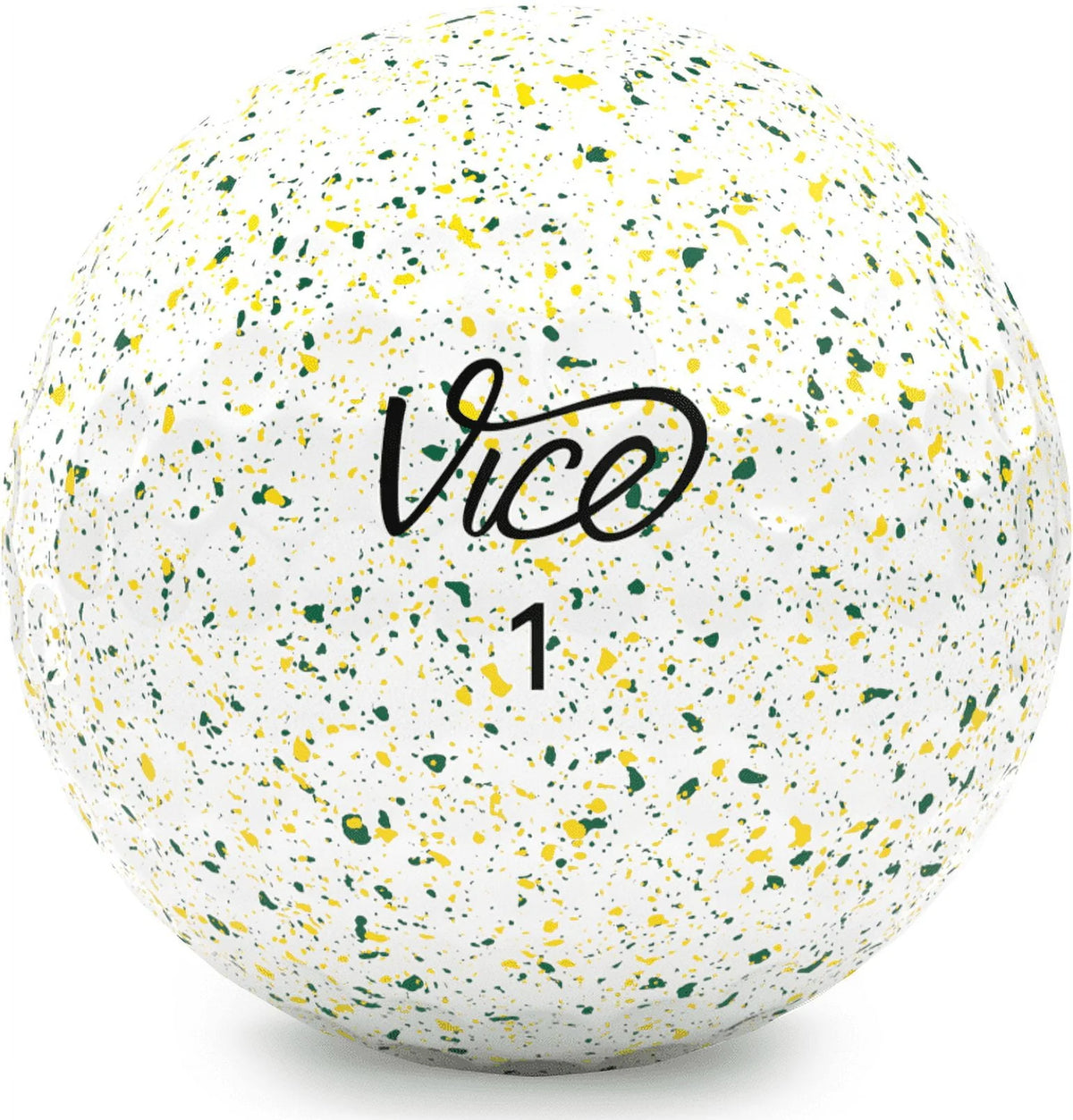 Yellow and Green Golf Balls, 1 Dozen V58908