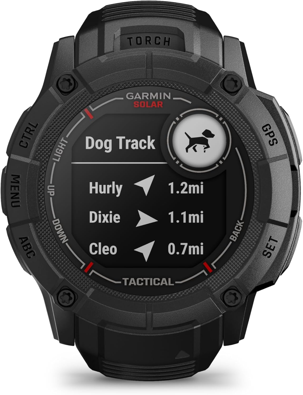 Rugged Outdoor GPS Smartwatch with Solar Charging Capability F82155