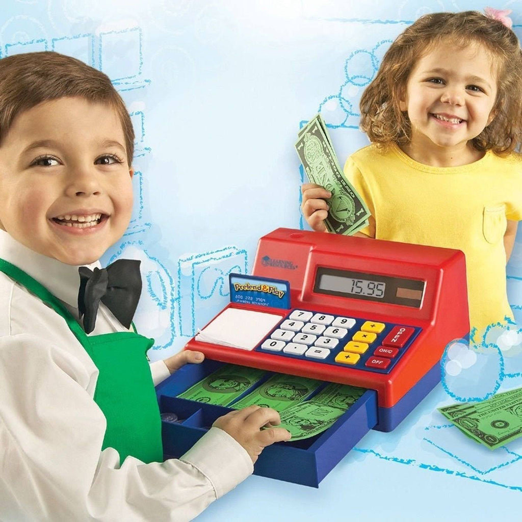 73 Pieces Pretend Play Cash Register E5603