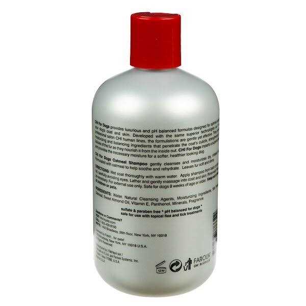 Oatmeal Dog Shampoo 16 oz Sulfate Paraben Free S7096