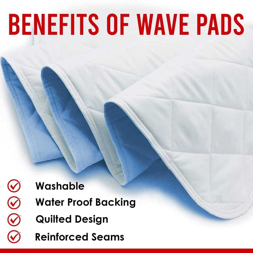 Washable Underpads Pack of 4 Large Bed Pads A264614