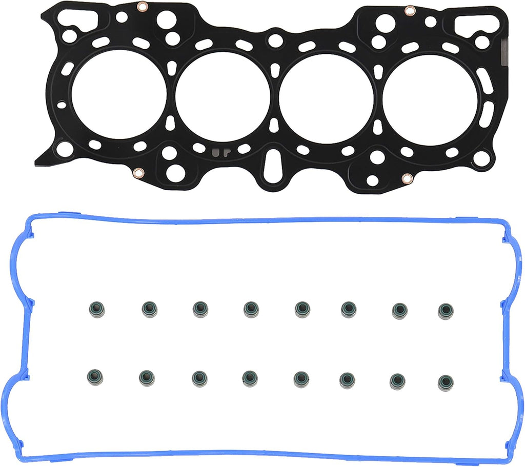 Head Gasket Set for 1.8L DOHC L4 16V 1834cc B18B1, Pack of 2 Q772