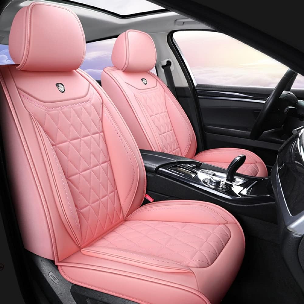 Faux Leather Universal Fit Car Seat Covers A43544