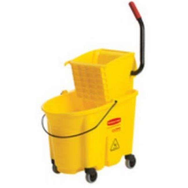 0.74 Quart Yellow Mop Bucket with Wringer M32767