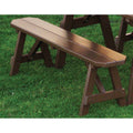 Yellow Pine Backless Bench N569