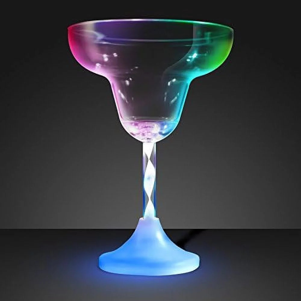 Set Of 4 Light Up Color Changing LED Glasses H666242
