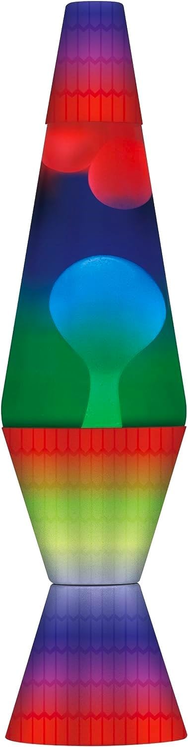 14.5-Inch Rainbow Lava Lamp Q9789
