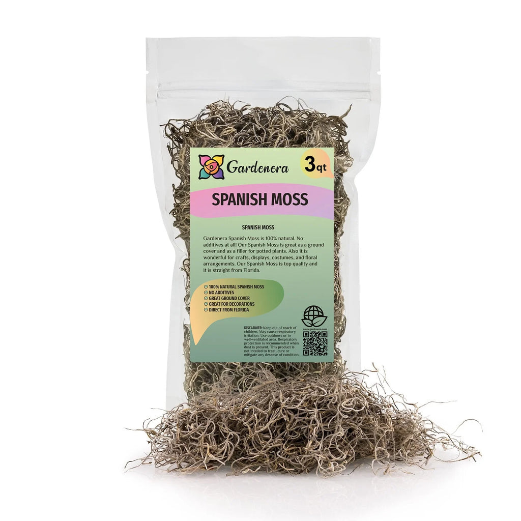 Natural Spanish Moss, 3 Quart Bag X3407