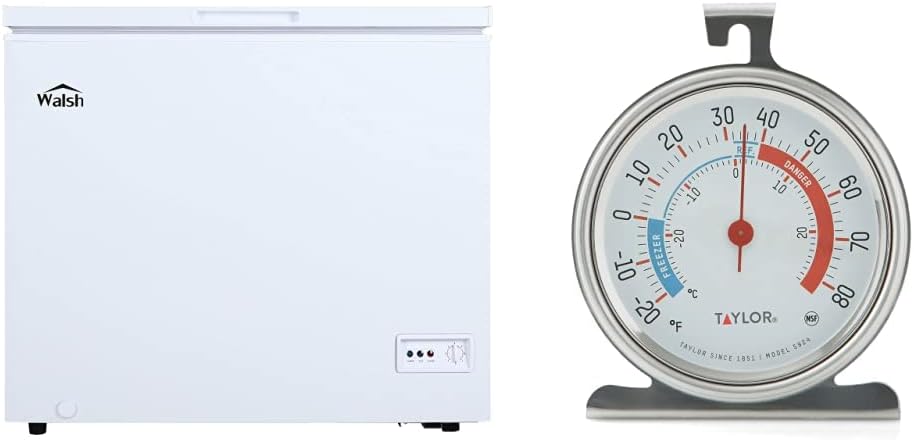 White 7.0 Cu.Ft Manual Defrost Chest Freezer D254510