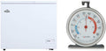 White 7.0 Cu.Ft Manual Defrost Chest Freezer D254510