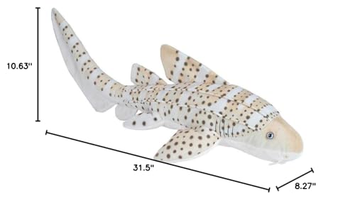 Zebra Shark Plush 30 Inches A667