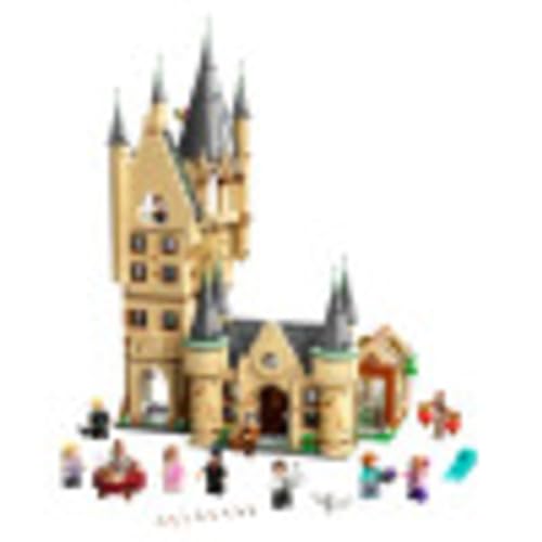 LEGO Harry Potter Hogwarts Astronomy Tower Castle Toy Playset with 8 Character Minifigures Z425049
