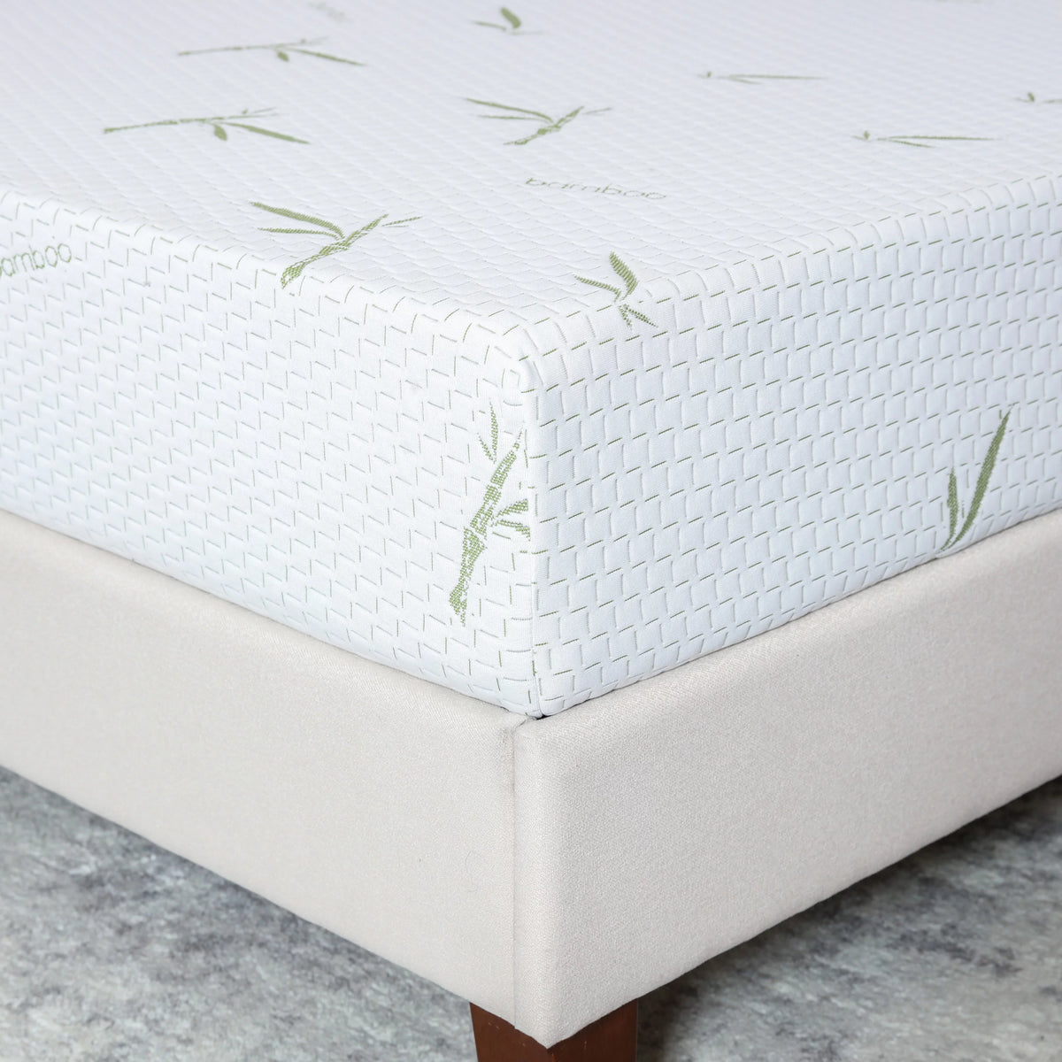 Green Tea Gel Memory Foam Mattress Twin Size N897634