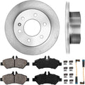 6 Lug Brake Rotors with Ceramic Pads and Hardware H576950