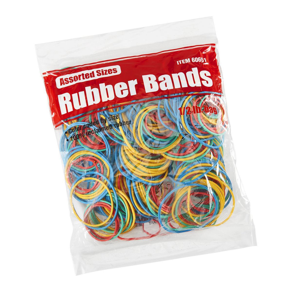 1/2 Lb. Rubber Bands Q79635