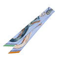 Light Blue 100% Silk Scarf Muffler H287
