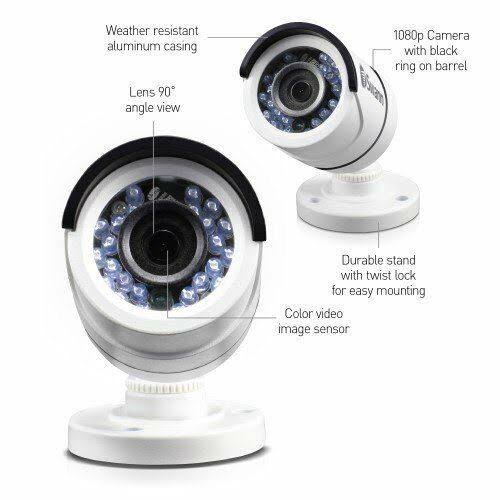 Twin Pack 2MP 1080p Bullet Camera with 30m Night Vision Y9464