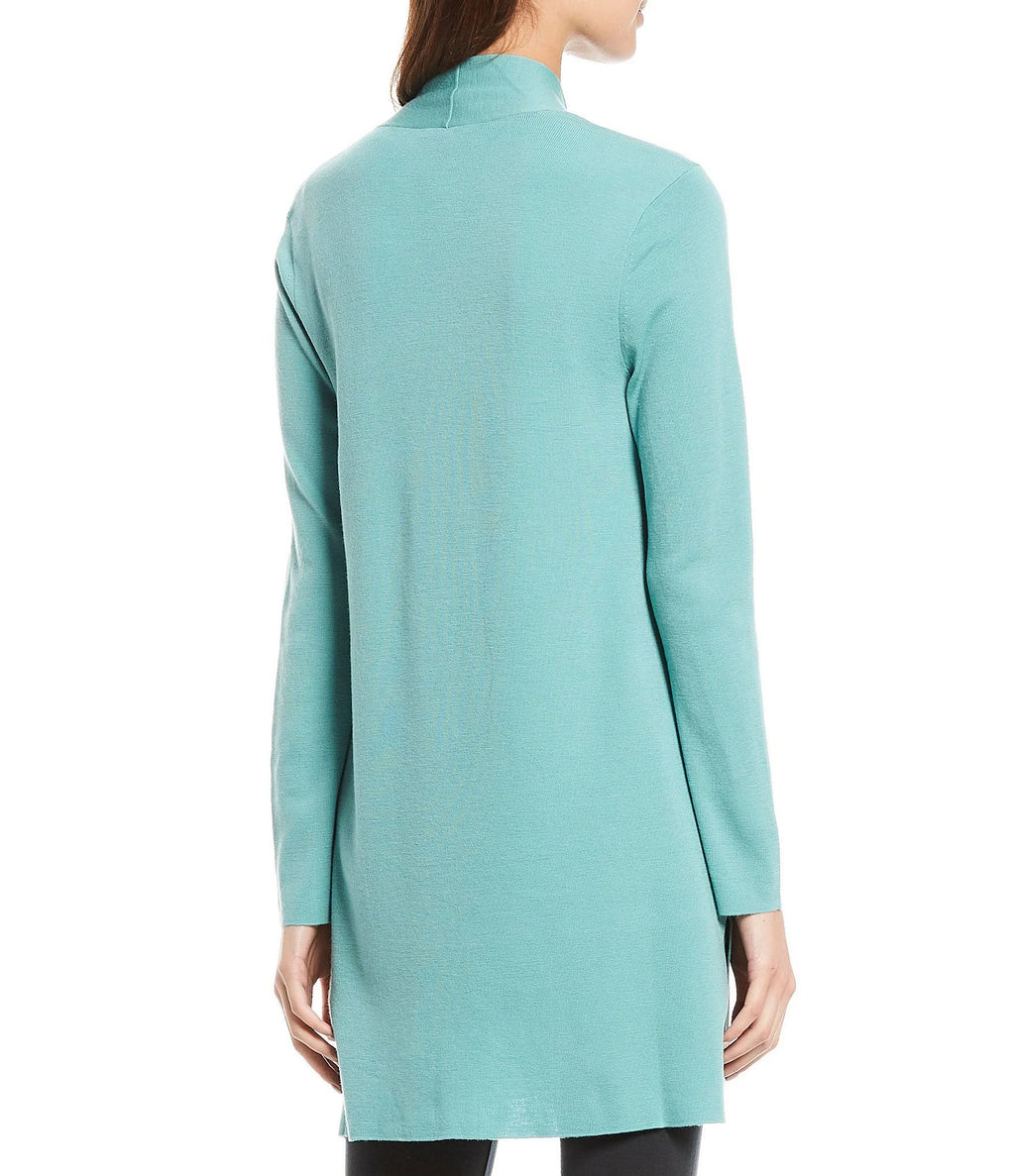 Ultrafine Merino Wool Straight Cardigan W9800