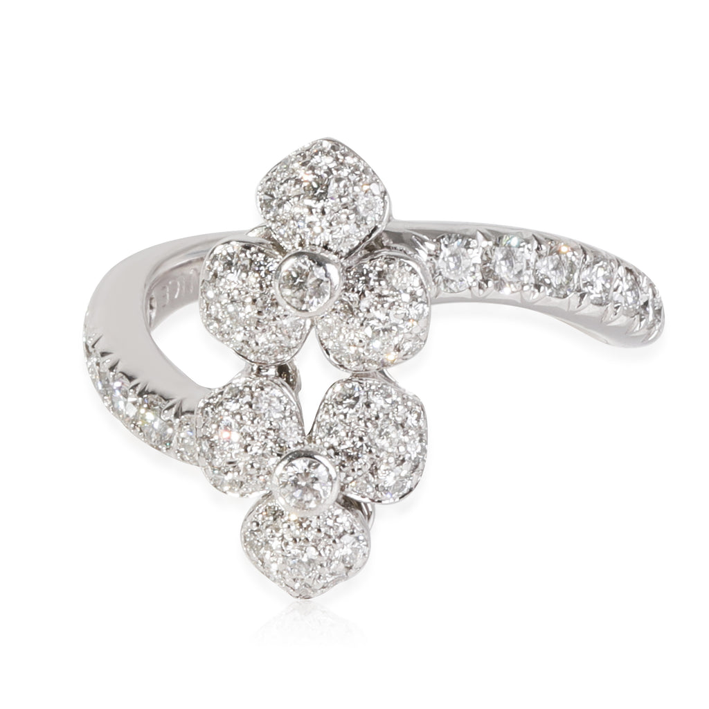 Petal Bypass Diamond Ring in 950 Platinum 0.65 CTW Z292738