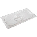 1/3 Size Polycarbonate Clear Hotel Pan Cover K13325