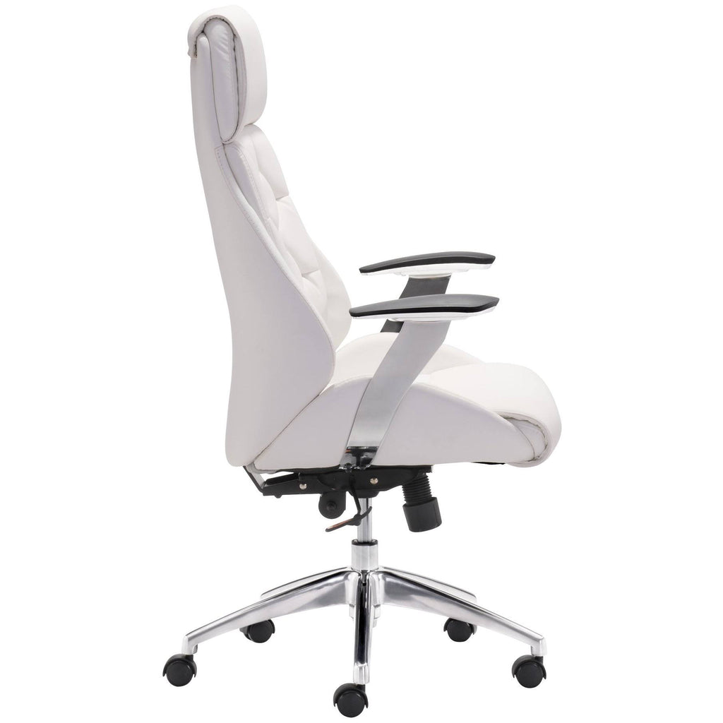 White Office Chair E9058