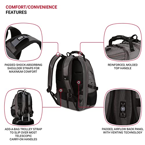 Black 19-Inch Laptop Backpack E9692