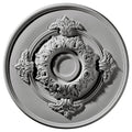 13 3/4x22OD x 1x22P Hand-Painted Brushed Mahogany Ceiling Medallion J731105