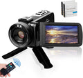 FHD 1080P 30FPS 24MP 16X Digital Zoom 3 Inch Touch Screen Video Camera with Remote Control and Tripod Z506