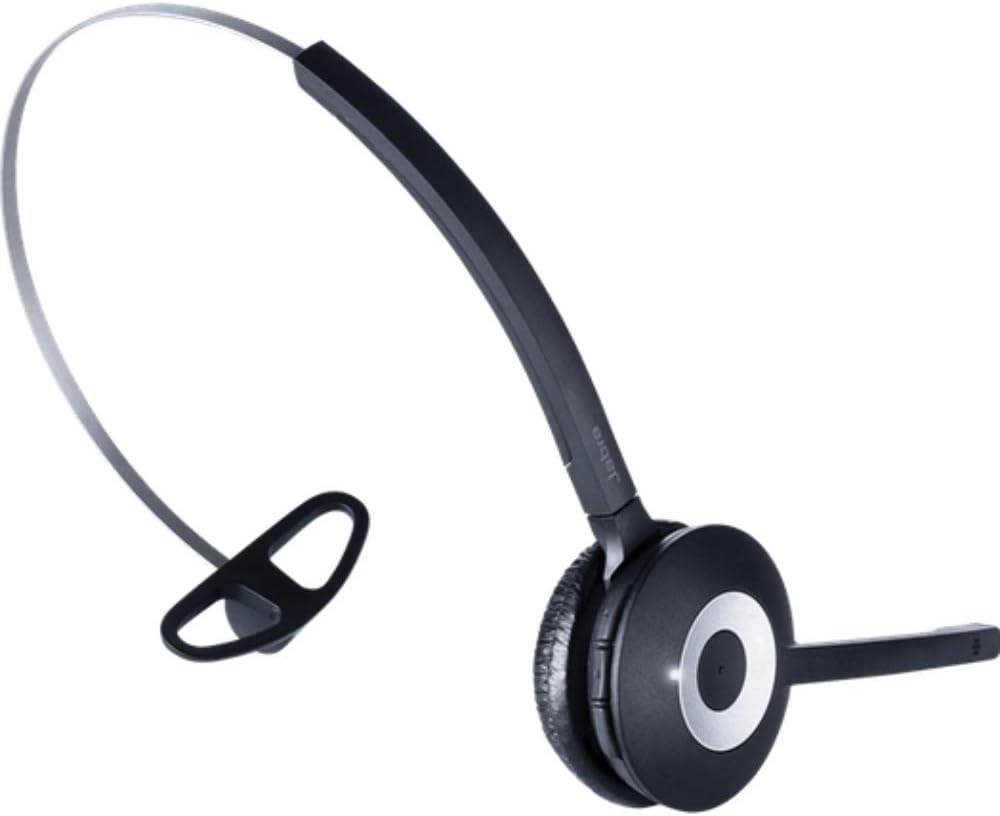 Wireless Bluetooth Headset with Headband Attachment and Base B14404