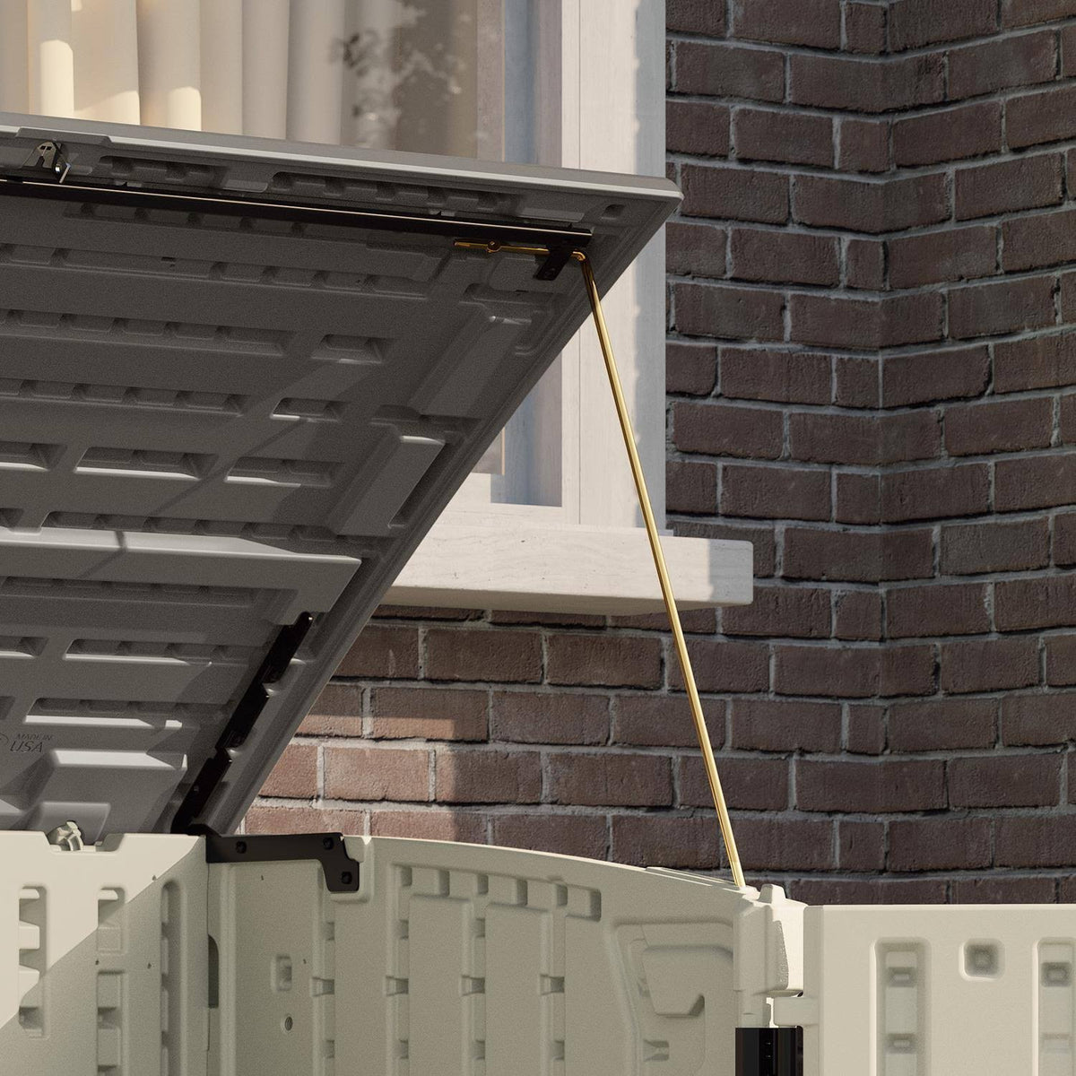 34 Cuft. Horizontal Storage Shed N57504