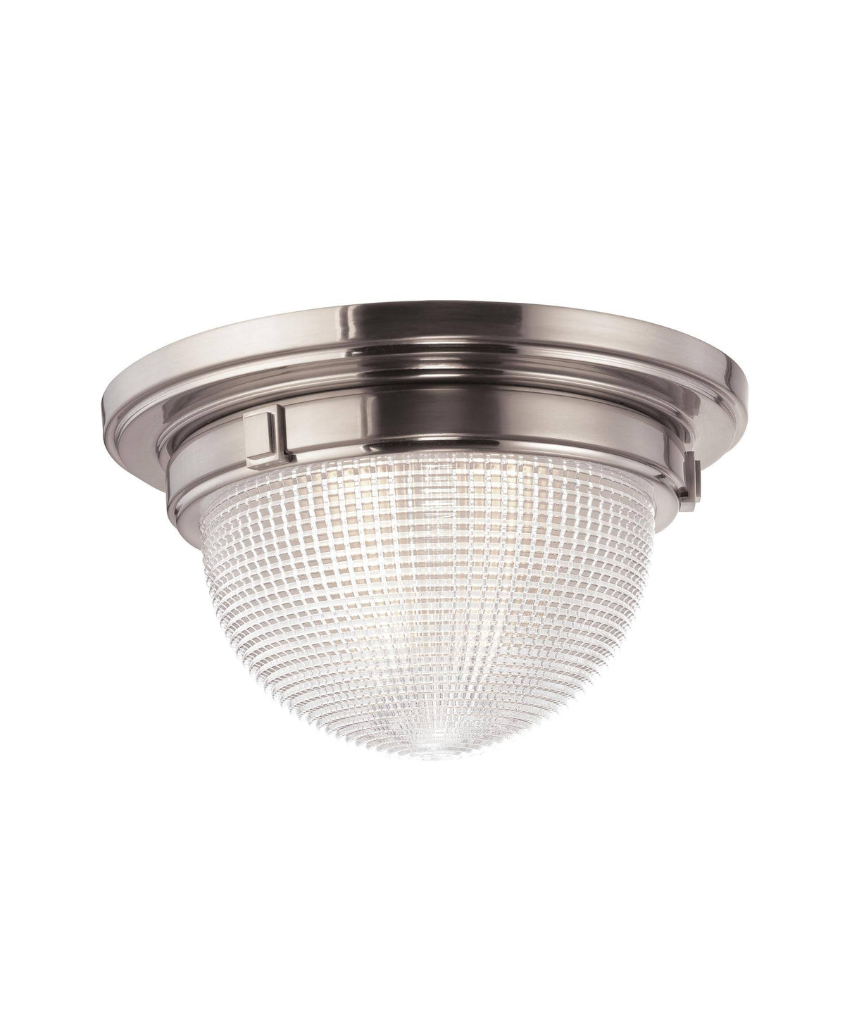 Satin Nickel 1 Light Flush Mount L50557