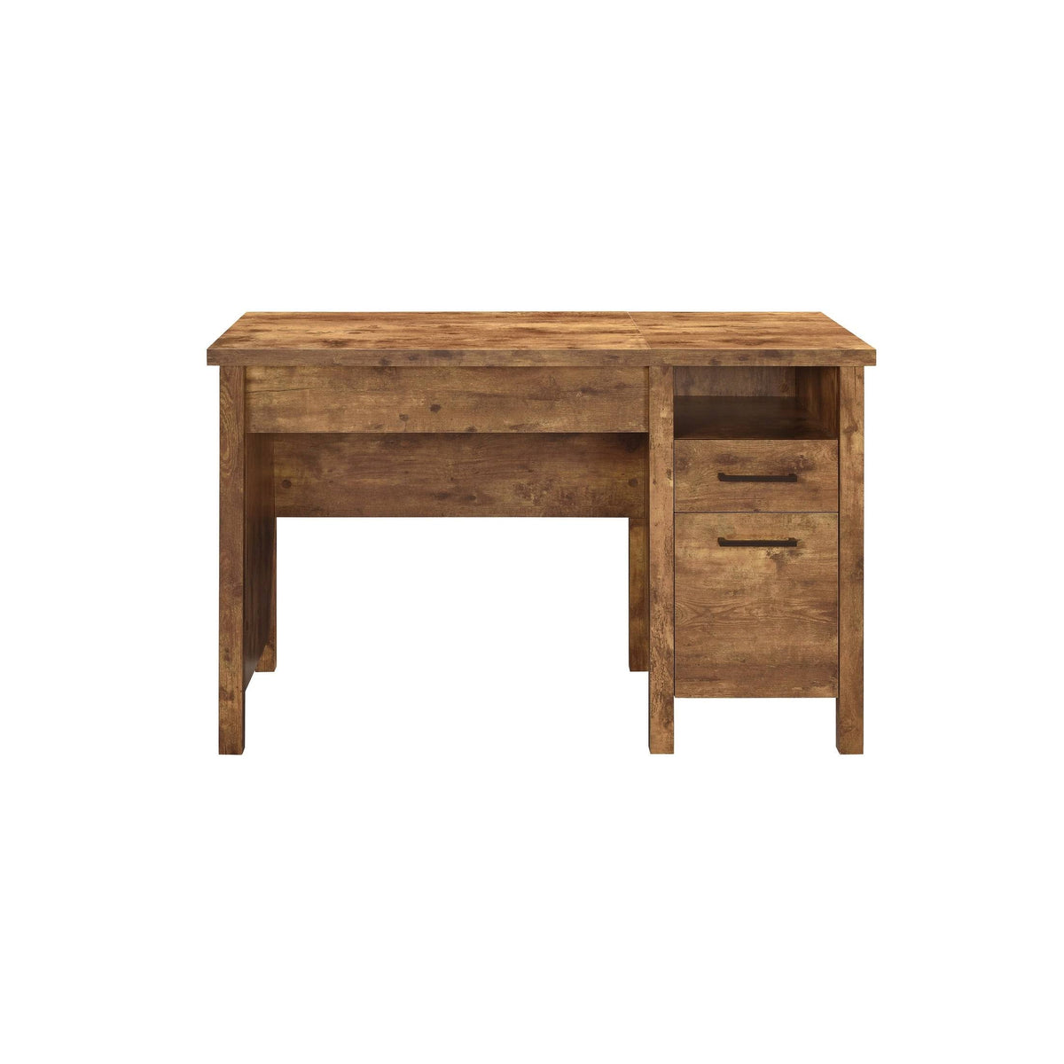 Antique Nutmeg Lift Top Office Desk I48395