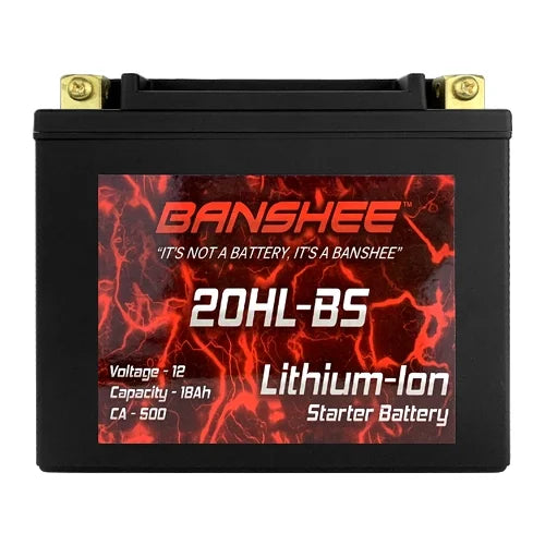 12 Volt 18Ah Lithium Ion YTX20L-BS Battery O4740