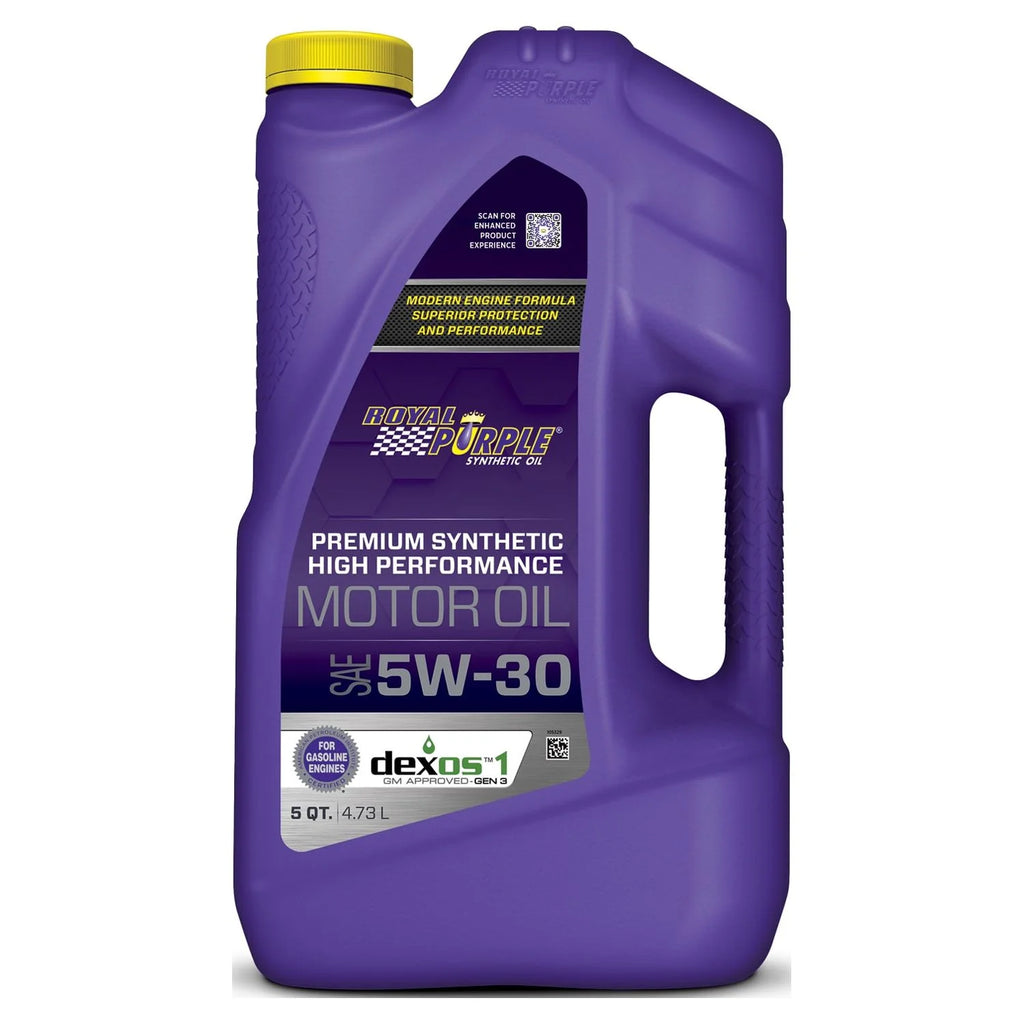 High Performance 5W-30 Synthetic Motor Oil 5 Quarts W5082